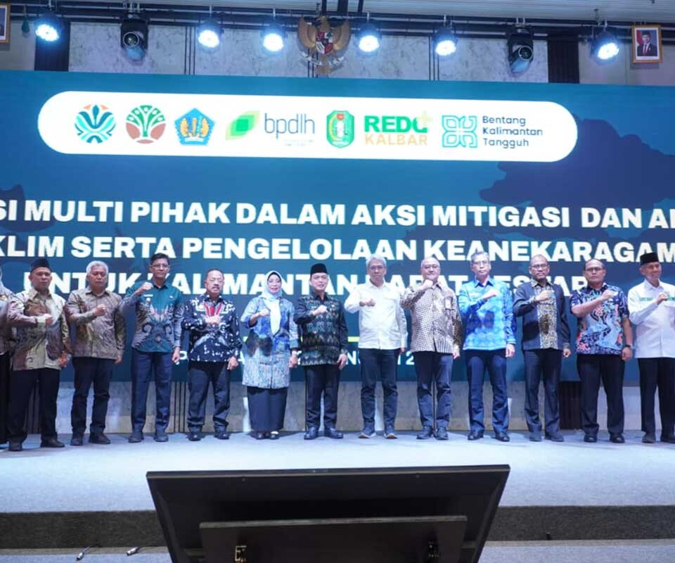 Upacara Kick-off Penandatanganan Rekomendasi Cagar Biosfer Mata Pandawa oleh Gubernur Kalimantan Barat dan Direktur Jenderal Konservasi Sumber Daya Alam dan Ekosistem, Kementerian Kehutanan Republik Indonesia