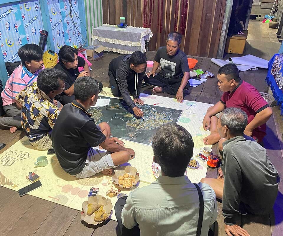 Diskusi Pemetaan Partisipatif